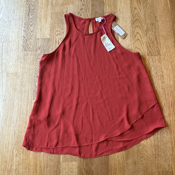 Tops - Cremieux Nadine Tank Top Sienna Size XS NWT